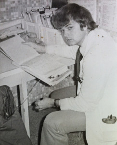 Dr. Rensimer in his 4th year of medical school at Temple University, 1975
